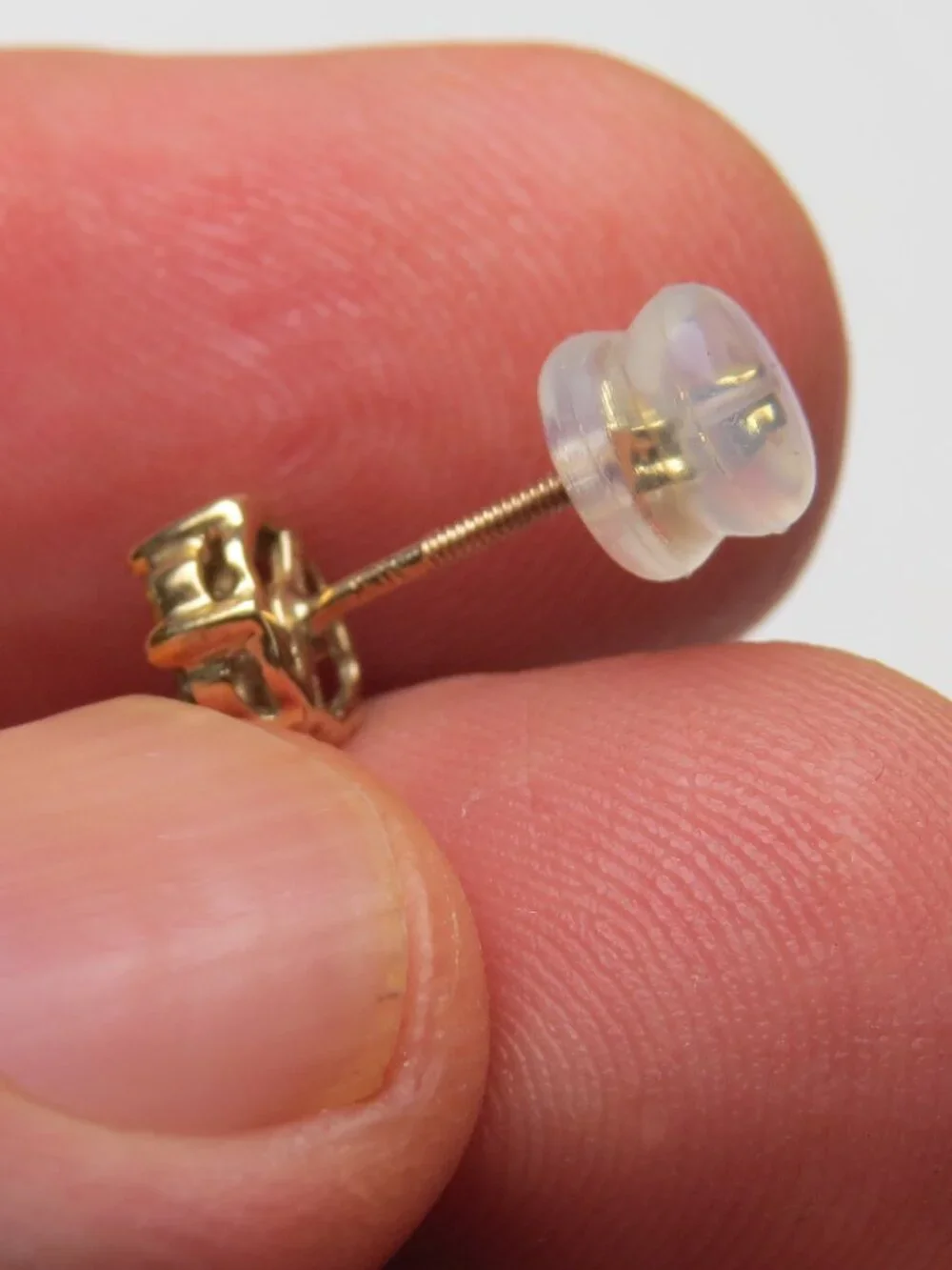 10k Diamond Men's Studs Earring